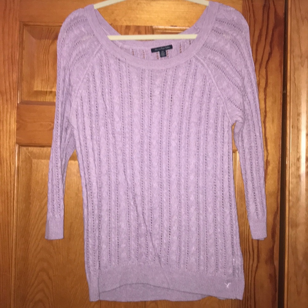 Purple sweater